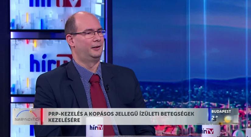 PRP-kezelés a kopásos jellegű ízületi betegségek kezelésére  videó