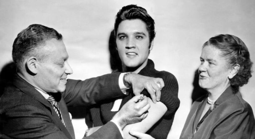 Elvis Presley sokat tett a gyermekbénulás elleni oltás elfogadásáért