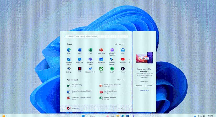 Hamarosan egy hasznos újdonsággal bővül a Windows 11 Start menüje