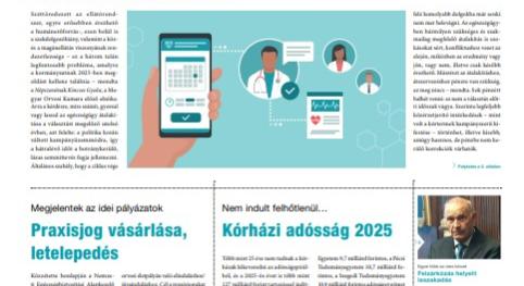 Medical Tribune 2025/01 kiadvány