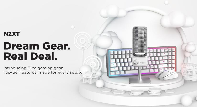 Bemutatkoztak az NZXT Elite szériás perifériái