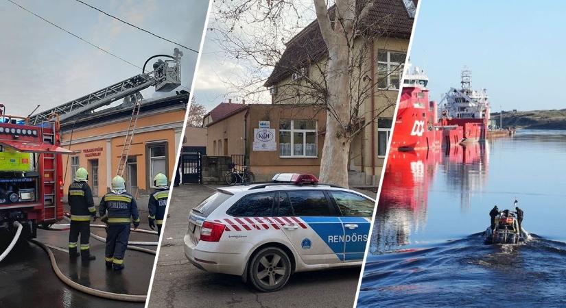 Tűz a belvárosban; újabb bombafenyegetések; holttest a tornyospálcai ikerpár eltűnésének helyszínén