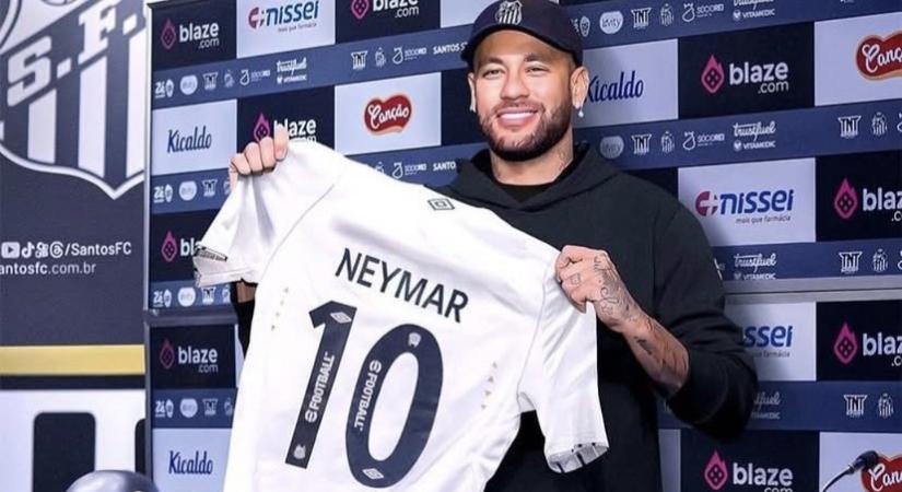 A Santos bejelentette Neymar érkezését hivatalosan is