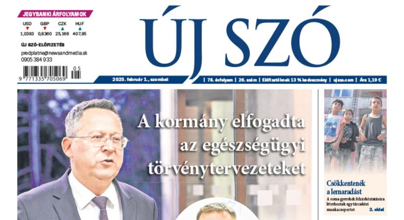 Miről ír a szombati Új Szó?