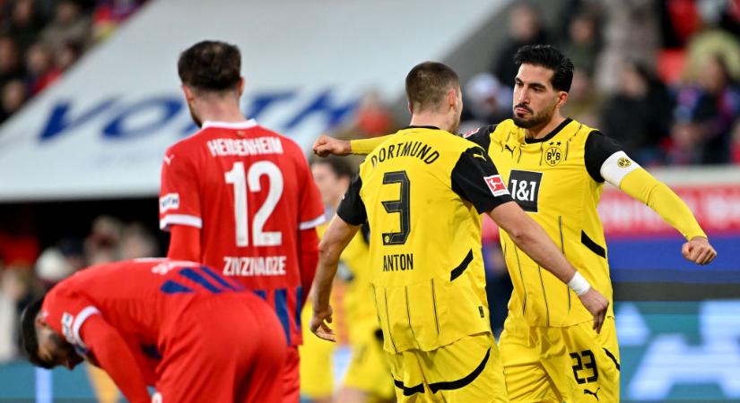 Bundesliga: négy nyeretlen bajnoki mérkőzést követően tudott újra nyerni a Borussia Dortmund – videóval