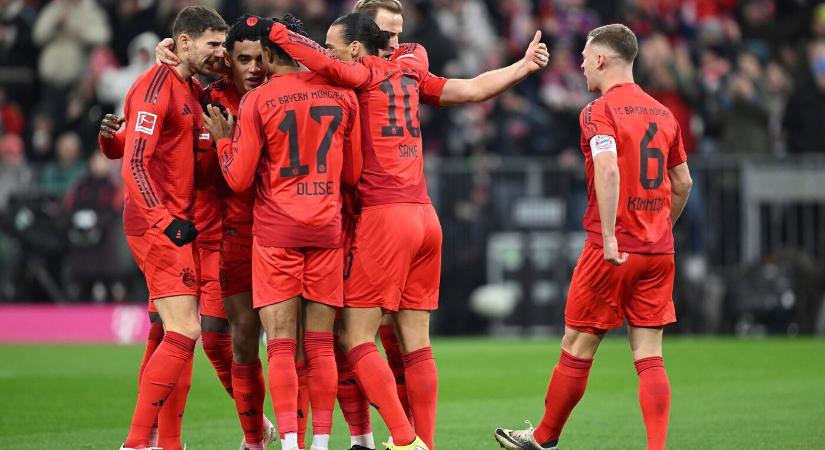 Bundesliga – Kane duplával ünnepelt, idén továbbra is százszázalékos a Bayern