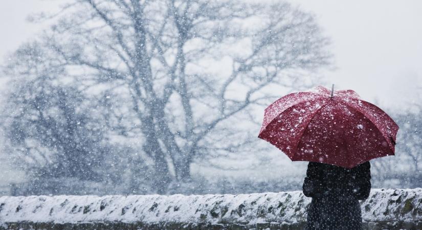 Berúgja az ajtót a tél: itt fog ma esni a hó