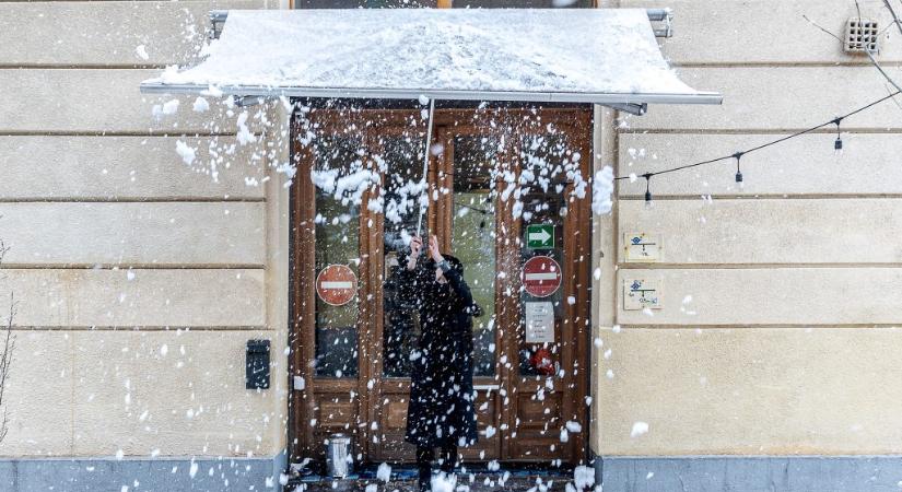 Mínusz 10 fok, hózáporok is várhatóak február első hetében