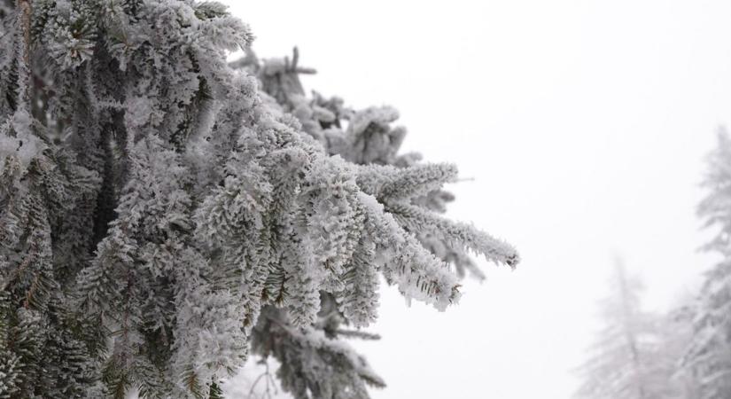 A hó jött, de nem maradt sokáig vármegyénkben!