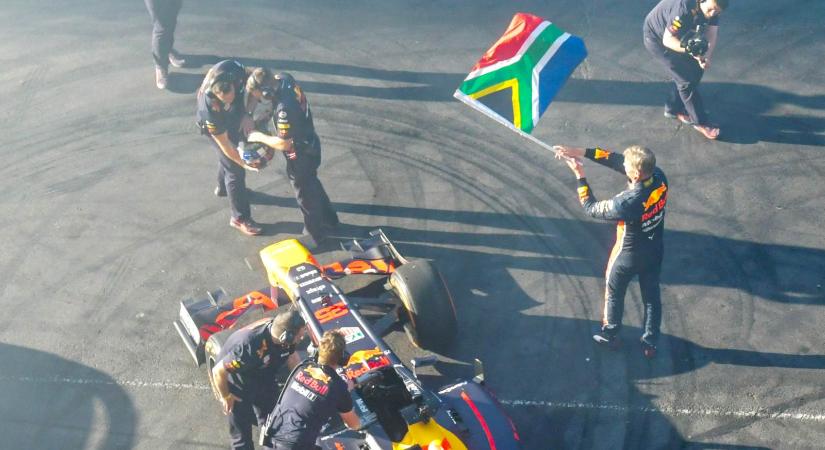 Dél-Afrika nagyon hajt az F1-es futamra