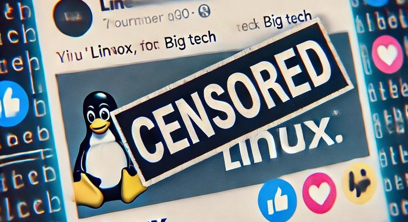 Zuckenberg cenzúramentességet ígért – a Linux mégis tiltólistára került