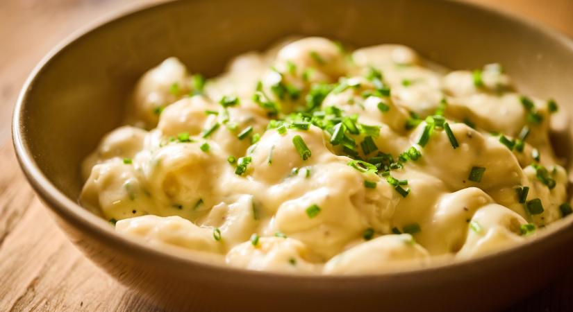 Sajtszószos gnocchi