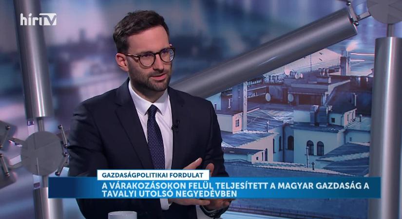 Napi aktuális - Palóc André: Várakozásokon felül teljesített a magyar gazdaság  videó