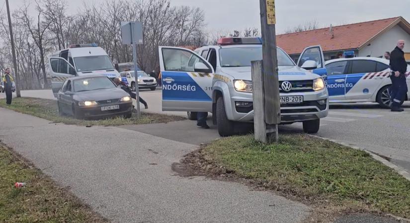 Videón a győri üldözés, 5 rendőrautó kellett az elfogáshoz