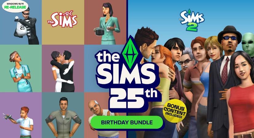 Újra kiadásra került a 25 éves The Sims első két része