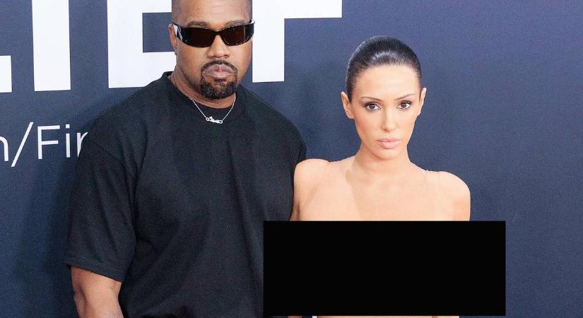 Anyaszült meztelenül jelent meg a Grammy-gálán Kanye West felesége: 8 milliárd forintba került a "ruha"