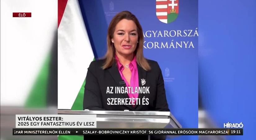 Vitályos Eszter: A foglalkoztatottság rekordszinten van  videó