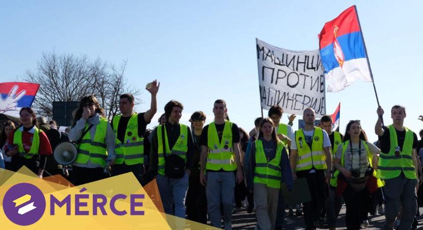 Nemcsak a kormányt, mindent leváltanának a szerbiai diákok