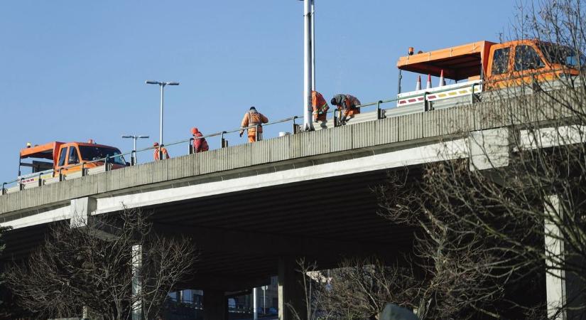 Nagy munka folyik az egri viadukton