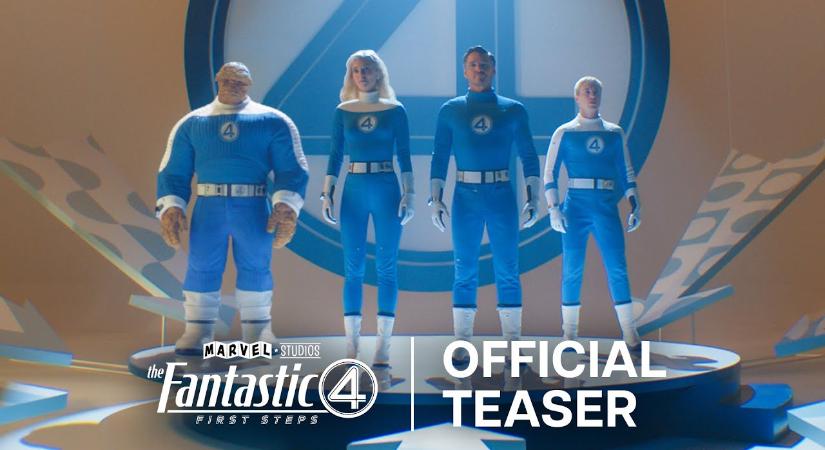 A Fantasztikus 4-es: Első lépések (The Fantastic Four: First Steps) - teaser trailer  plakátok