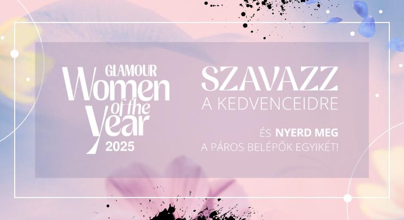 A 2025-ÖS GLAMOUR WOMEN OF THE YEAR JELÖLTJEI