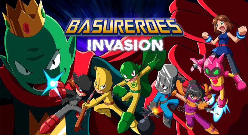 Basureroes: Invasion teszt