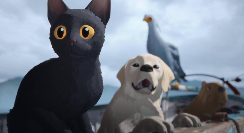 A lettek annyira büszkék az Oscar-jelölt macskás animációs filmjükre, hogy a macskának szobrot állítottak Rigában – fotó