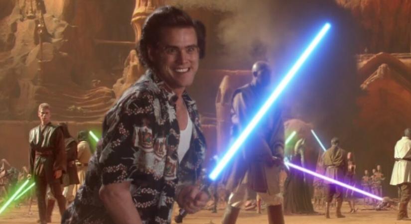 Jim Carrey röhejessé teszi a Star Wars filmeket, mert vele a humor – videó