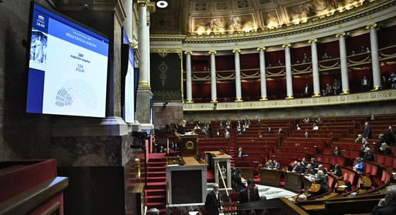 Túlélte a francia kormány az ellene indított bizalmatlansági szavazást