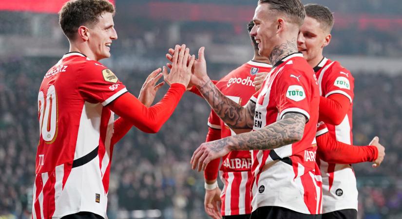 Holland Kupa: a PSV Eindhoven a Feyenoord legyőzésével jutott az elődöntőbe