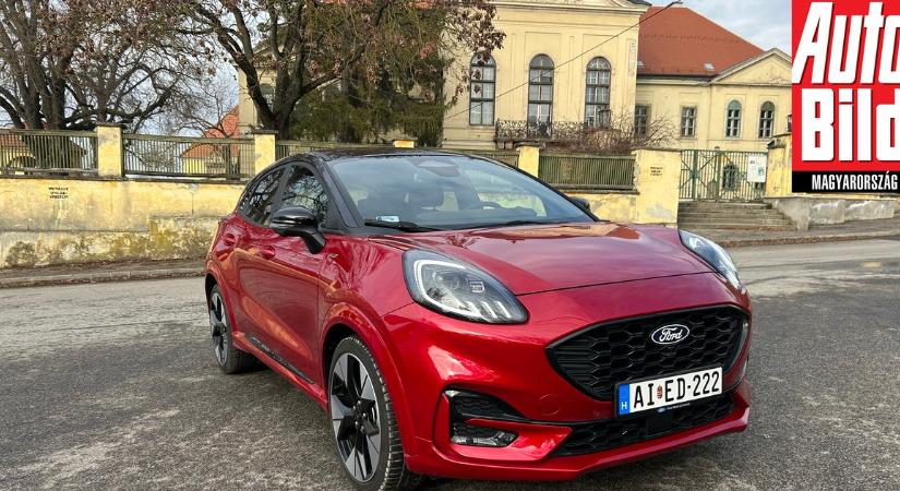 Kis lépés a Fordnak, nagy lépés a Pumának - megújult a városi crossover, az Auto Bild tesztelte