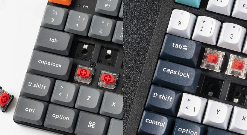 ISO elrendezésű Keychron klaviatúrák numerikus paddal