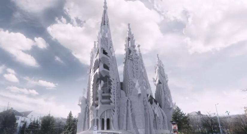 Exkluzív: Makovecz Imre által megálmodott gyönyörű katedrális épülhet Budapesten