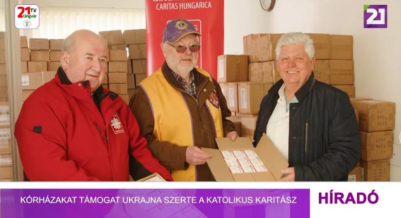 Kórházakat támogat Ukrajna szerte a Katolikus Karitász (videó)