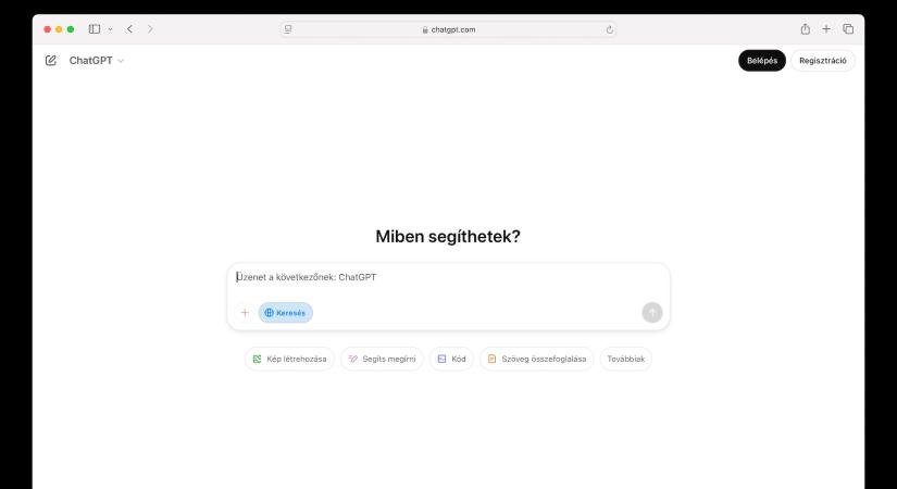 Már OpenAI-fiók nélkül is használható a ChatGPT Search