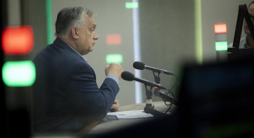 Élő interjút ad Orbán Viktor