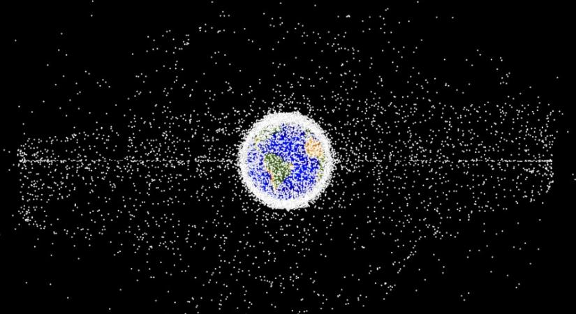 Forgalmas légtérbe hullhat vissza az űrszemét
