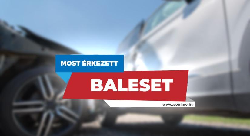 Baleset: két autó ütközött össze Marcaliban