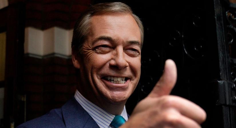 Hoppá: Nigel Farage pártja már népszerűbb, mint a kormányzó Munkáspárt