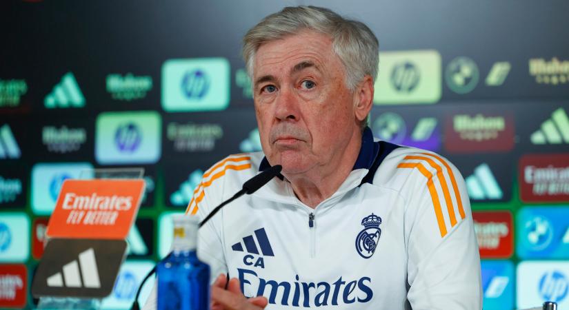 Ancelotti: azzal semmi nem oldódik meg, ha valakit kiveszek elölről