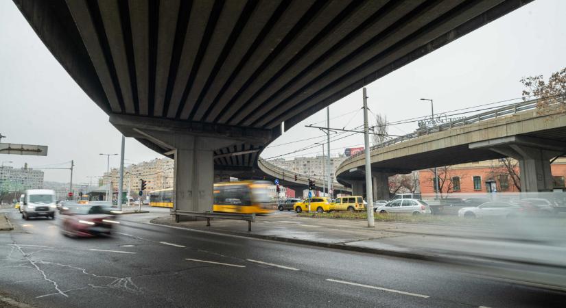 Jön az autós káosz a Flórián téri felüljárónál – itt a munkálatok ütemezése