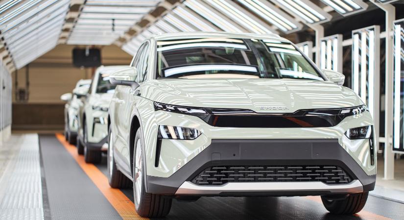 Škoda Elroq, indul a legolcsóbb és teljesen elektromos modell gyártása