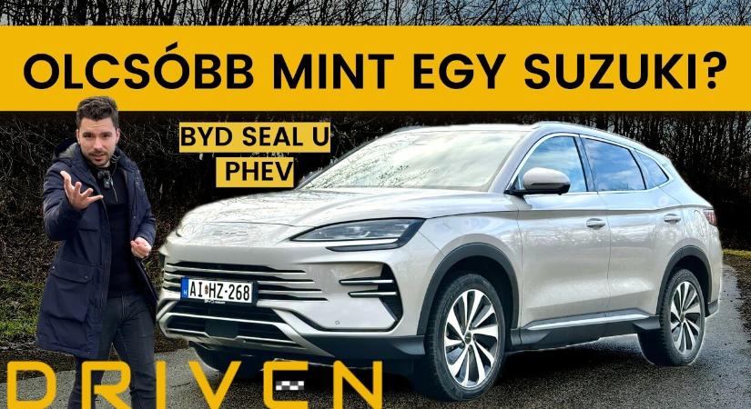 OLCSÓBB MINT EGY SUSZUKI? DE KINEK FOG TETSZENI MAGA AZ AUTÓ? BYD SEAL U DM-I 2025