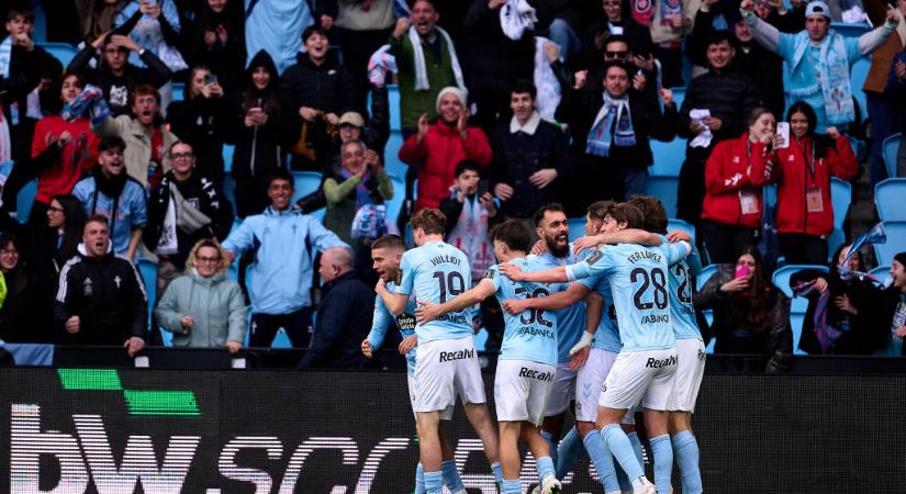 La Liga: kétgólos hátrányból fordított a Real Betis ellen a Celta Vigo – videóval