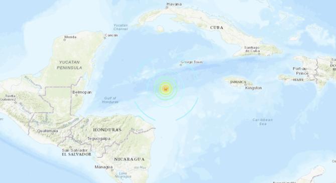 Hatalmas földrengés pattant ki a Karib-tenger alatt