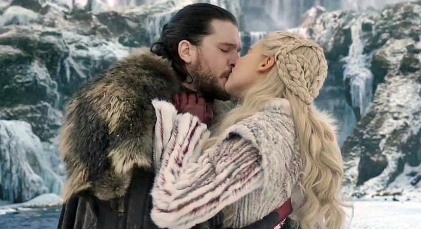 Kit Harington öklendezett a forgatáson, miután megcsókolta Emilia Clarke-ot (videó!)