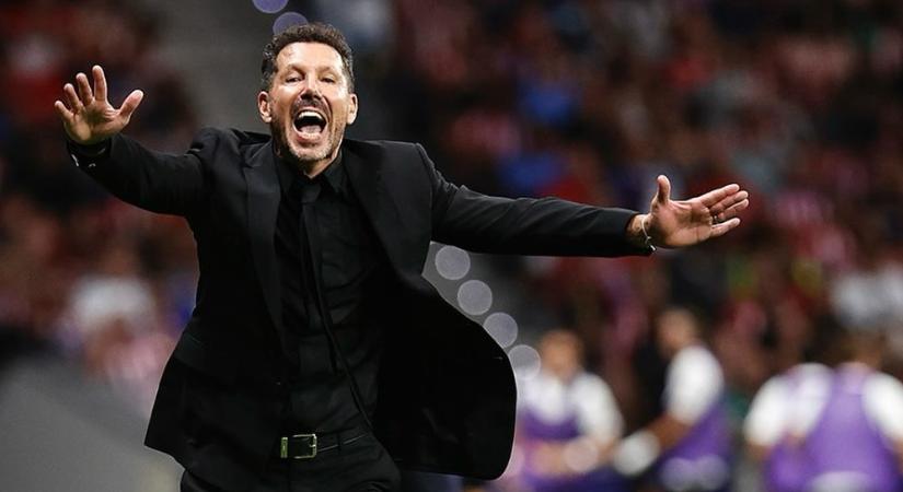 Diego Simeone helyre tette a Real Madridot a madridi derbi után