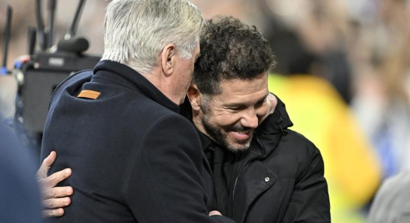 Diego Simeone finoman odaszúrt a Realnak, Ancelotti válasza sem maradt el