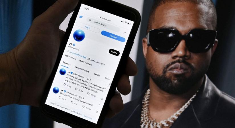 A Kanye West-botrány tovább dagad: antiszemita ámokfutásba kezdett a rapper az X-en