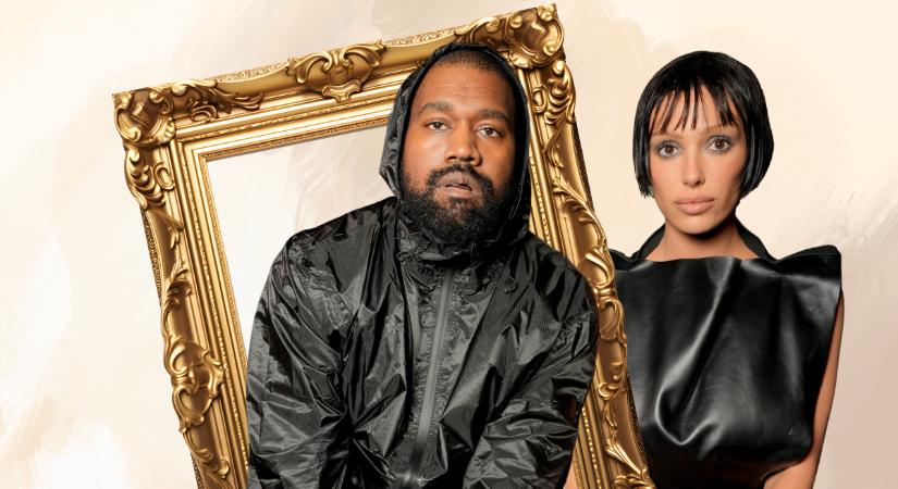 Közkívánatra: megérkezett a fotó, amin Kanye West meztelen, Bianca Censori pedig nyakig felöltözve áll mellette